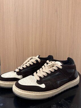 Represent Reptor Low Sneaker – Men's Size 10.5 – Brown / Black / Vintage White